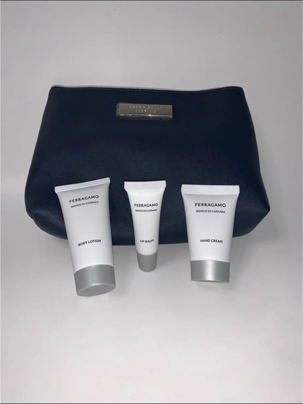 Salvatore Ferragamo smooth navy